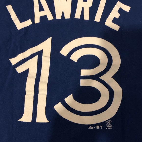 Blue jays majestic t shirt - Lawrie - Picture 3 of 5